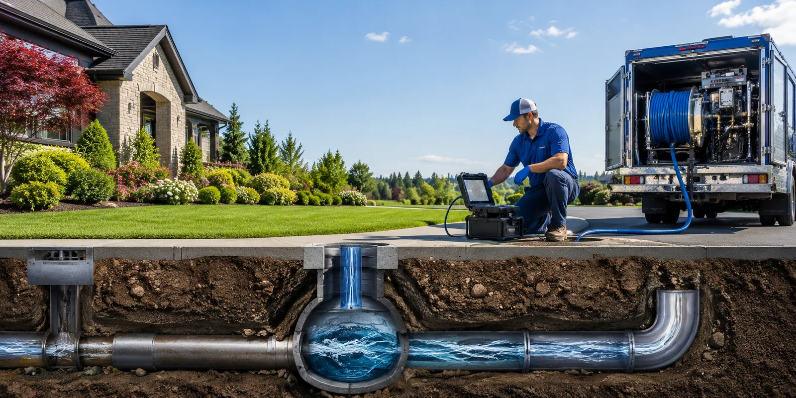 Drainage restoration information for Great Cacapon, WV